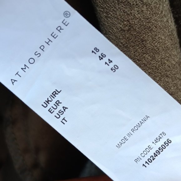 CROWN & IVORY LADIES PURE COTTON GREEN FLORAL DRESS (MIDI) - Picture 14 of 17